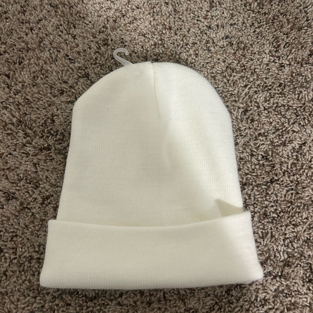 Cozy White Beanie